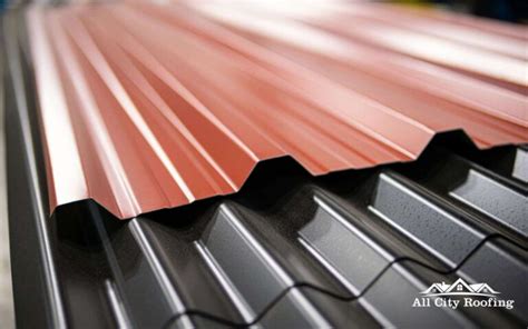 overlapping metal roofing